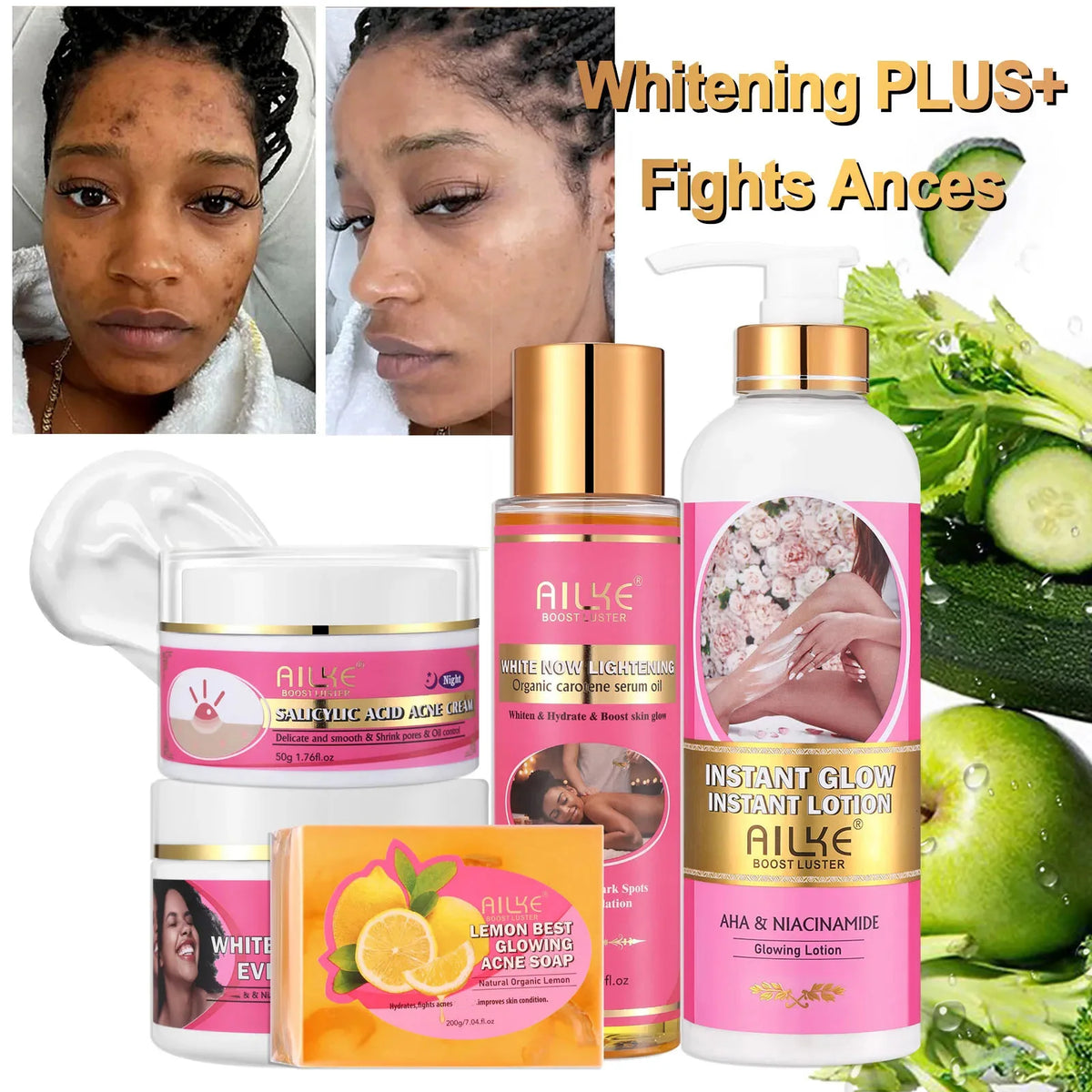 Ailke Natural Skin Brightening Cream For Dark Spots