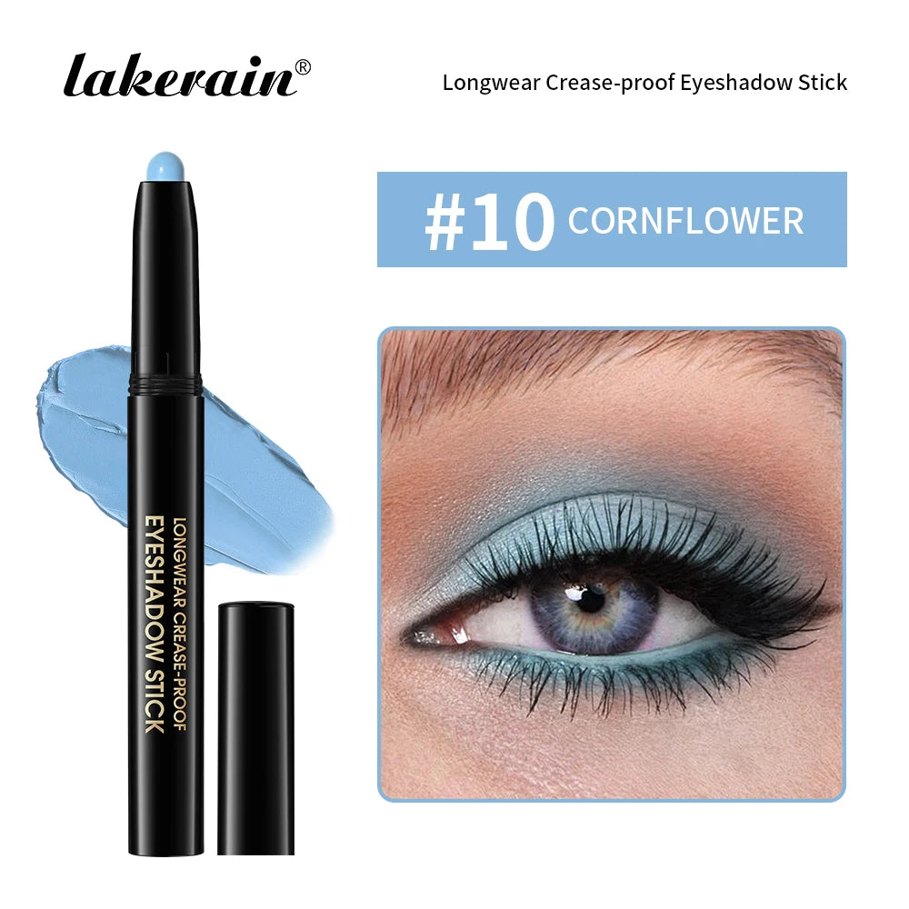 Waterproof Matte Shimmer Eyeshadow Liner Stick Metallic Highlighter Cosmetic
