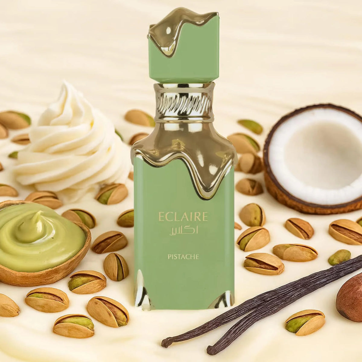 Lattafa Eclaire Pistache Eau de Parfum Unisex Fragrance