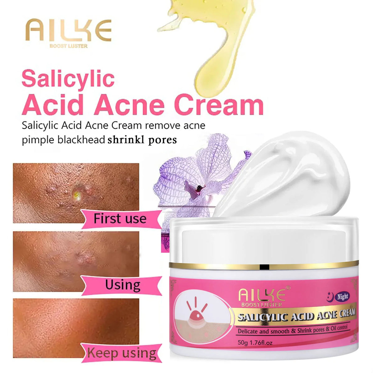 Ailke Natural Skin Brightening Cream For Dark Spots