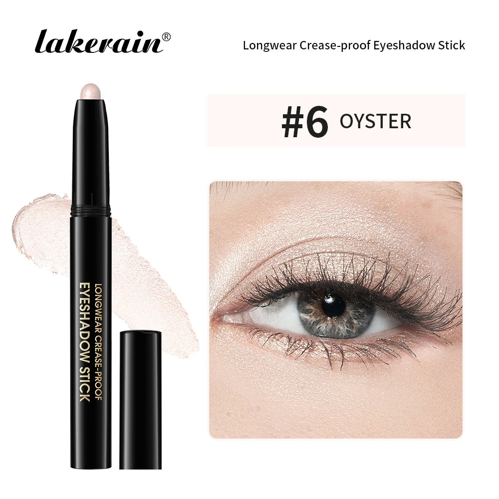 Waterproof Matte Shimmer Eyeshadow Liner Stick Metallic Highlighter Cosmetic