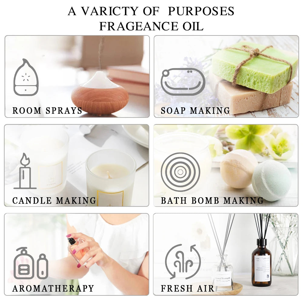 Mayjam Assorted Essential Oil Collection For Home Wellness